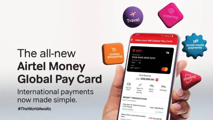 Airtel Money Global Pay Card