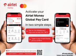 Airtel Money Global Pay Card