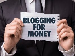 Blog website monetization