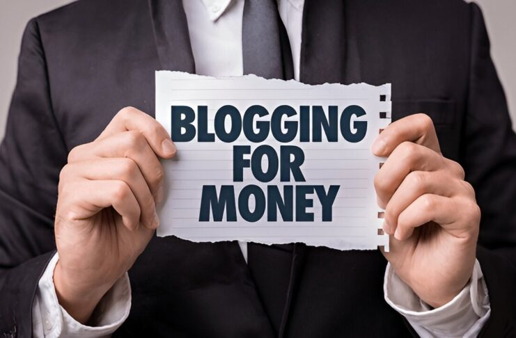 Blog website monetization